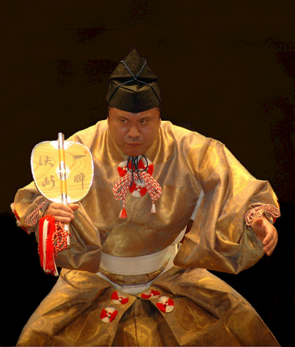 The gyoji, or the match referee